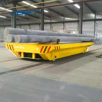 10t Easy Operation Electric Rail Transfer Cart For Transfer Steel Pipe Billet Ladle And Coil