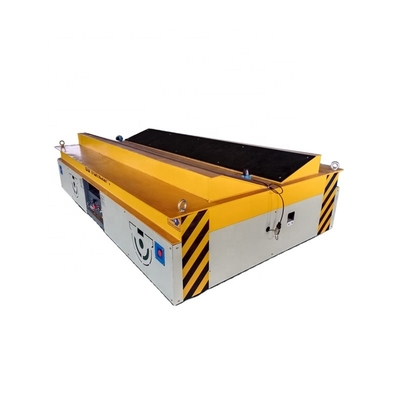 Garment stores loading 5 tons transfer cart to transport coil for warehouse