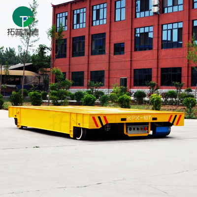 Building Material Stores Sales Service Provided Heavy Load Cargo Electric Railway Flat Cart