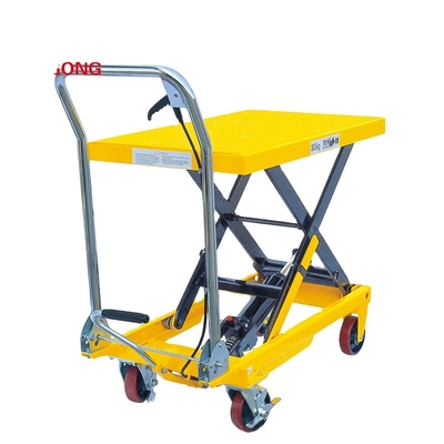 Hand Scissor Lift Table Mobile Lift Table Double High Power Scissor Table Trolley