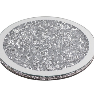 MDF+Glass Various Factory Manufacture Housewares Table Decoration Turntable