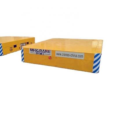 Transfer Loading Materials MHICRANE Easy Operation Electric Flat Cart Rechargeable Battery Powered Flat Car For Sale